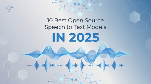 10 Best Open Source Speech to Text Models in 2026