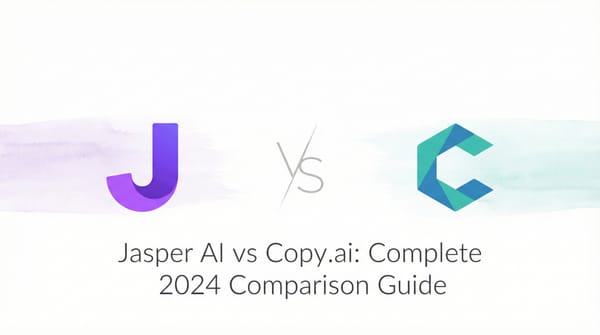 Jasper AI vs Copy.ai: Complete 2024 Comparison Guide